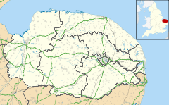 Great Yarmouth está localizado em Norfolk