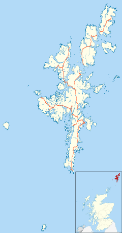 Lerwick está localizado em Shetland