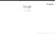 Homepage do Google em 2010